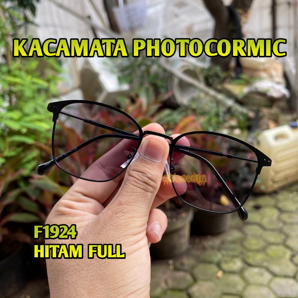 GRATIS BOX DAN LAP - KACAMATA PHOTOCROMIC BERUBAH WARNA UNISEX WANITA/PRIA