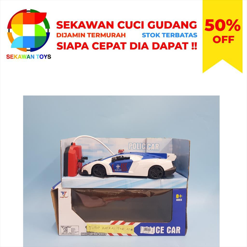 Mainan Mobil Remote Control/29 Mobil Police Car SEKAWAN SALE!!