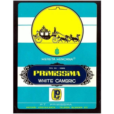 KAIN MORI SUPER HIGHT QUALITY | Primissima Cap Kereta Kencana