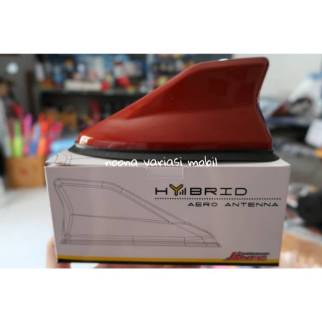 antena mobil sirip hiu oren orange mobilio brio calya agya ayla antena sirip hiu orange