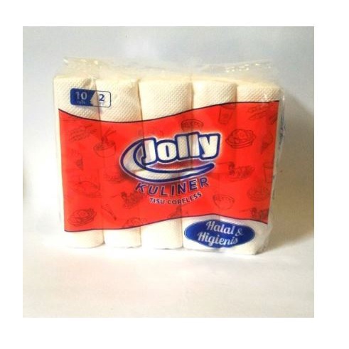 Tisu Jolly 2ply 10 Rolls / Kuliner tisu coreless