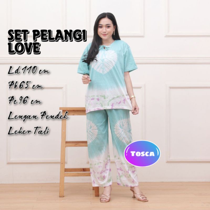 Piyama Wanita Dewasa Matt Kaos Cotton Non Busui One set wanita Kekinian