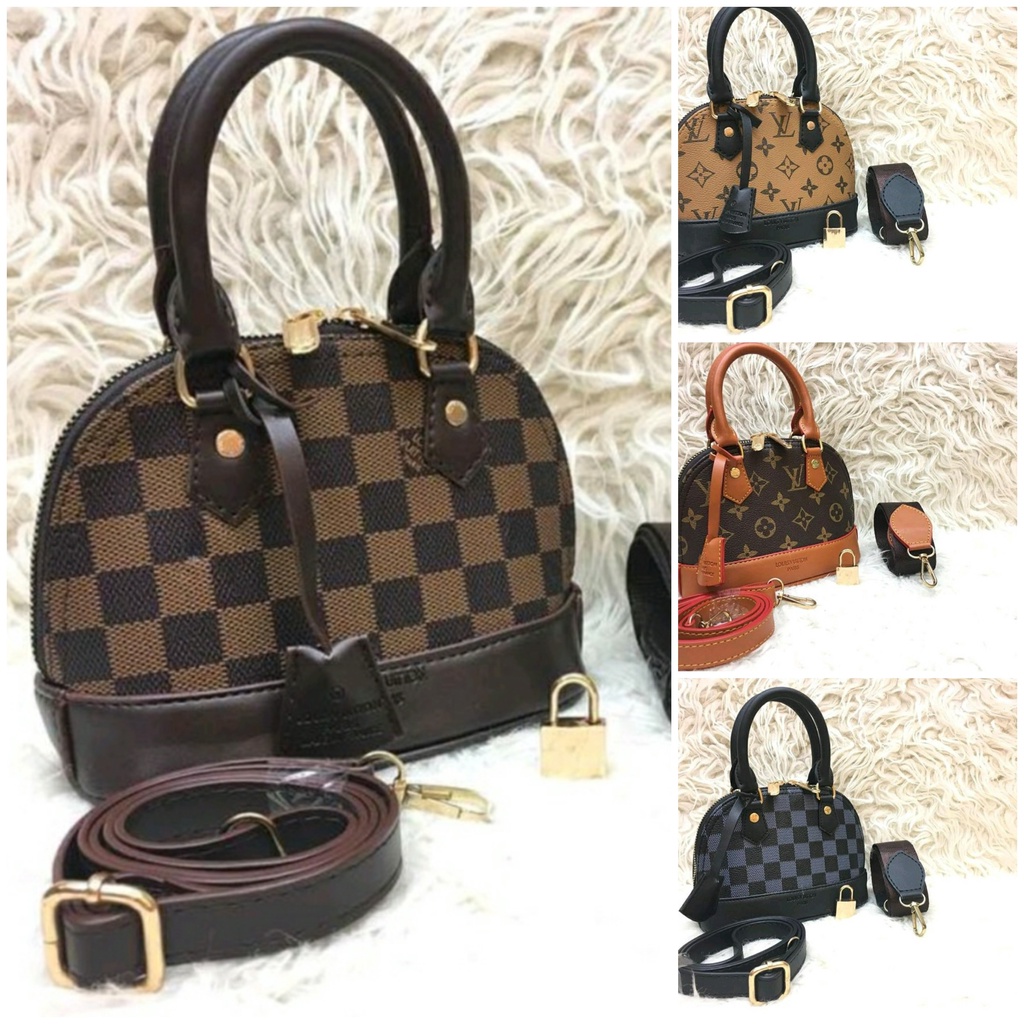 TAS LV MINI 21829 ( TAS WANITA / SELEMPANG / OLAH RAGA / KANTOR / PESTA / BRAND / IMPORT / ORI99 )