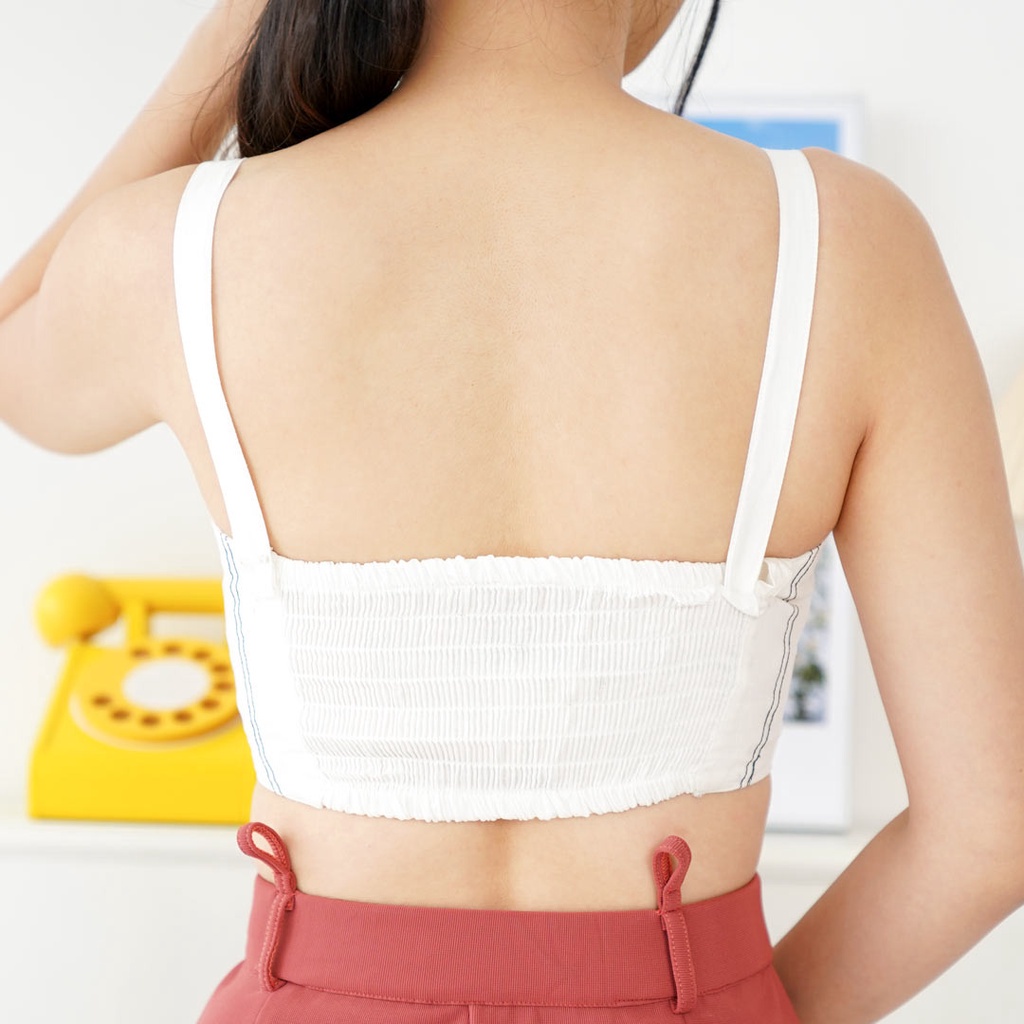 Tanktop Korset Rami Belya Atasan Tank Top Wanita