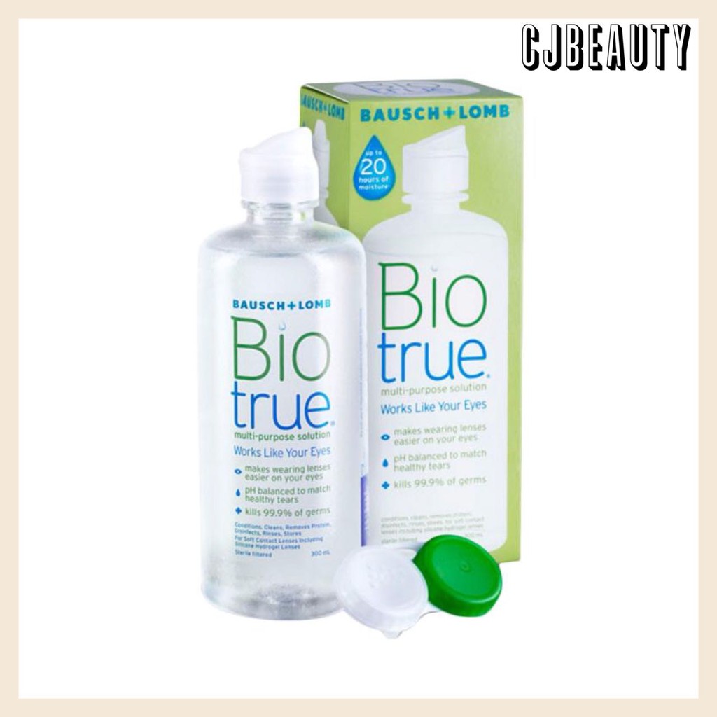 Bio True Multi Purpose Solution Bausch Lomb - Cairan Softlens BioTrue