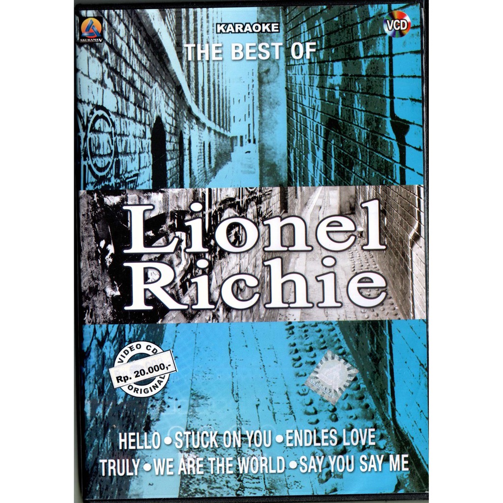 VCD KARAOKE ORIGINAL LIONEL RICHIE THE BEST  OF