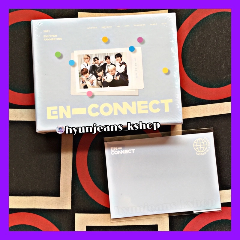 [READY STOCK] ENHYPEN 2021 Fanmeeting [ EN-CONNECT / EN - CONNECT ] DVD Enha