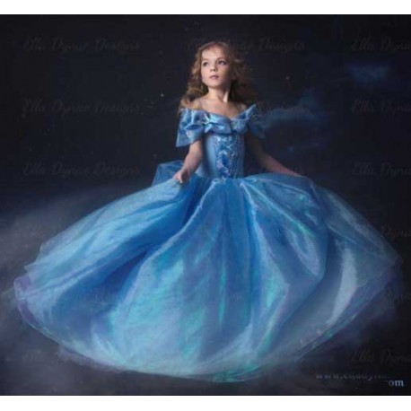 Baju Anak / Gaun Pesta /Belle Maison Cinderella Dress /Fashion Kostum Princess Cosplay