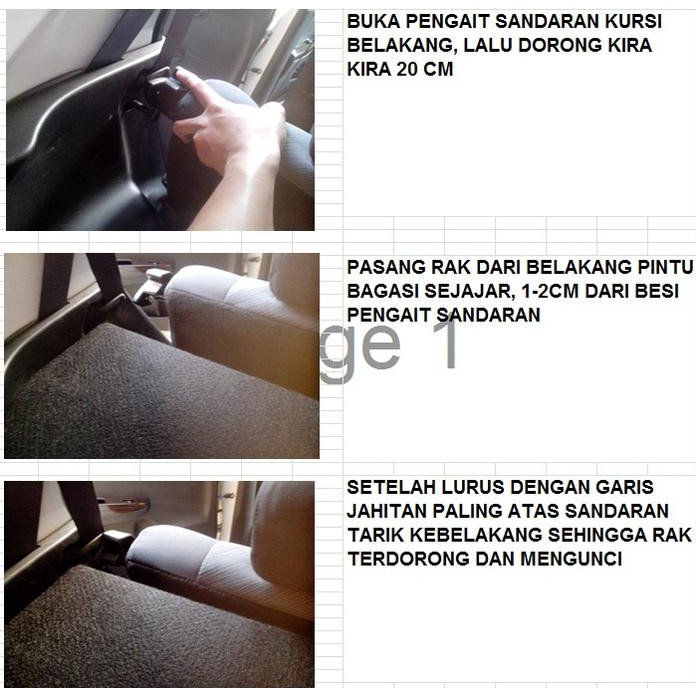 Rak Bagasi Ayla Agya Best Quality