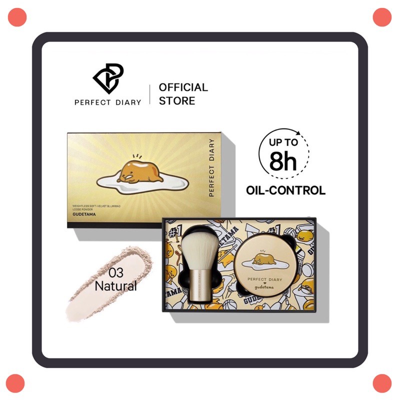 PERFECT DIARY LOOSE POWDER ORI (bedak viral china anti minyak)