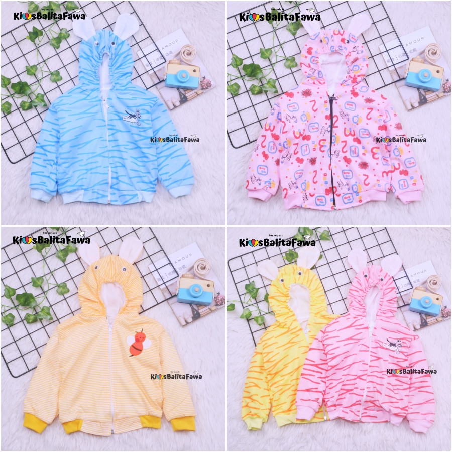 Jaket Baby Jolly uk 0-12 Bulan / HIGH QUALITY Bayi Anak Laki Perempuan Murah Lengan Panjang Tebal-6