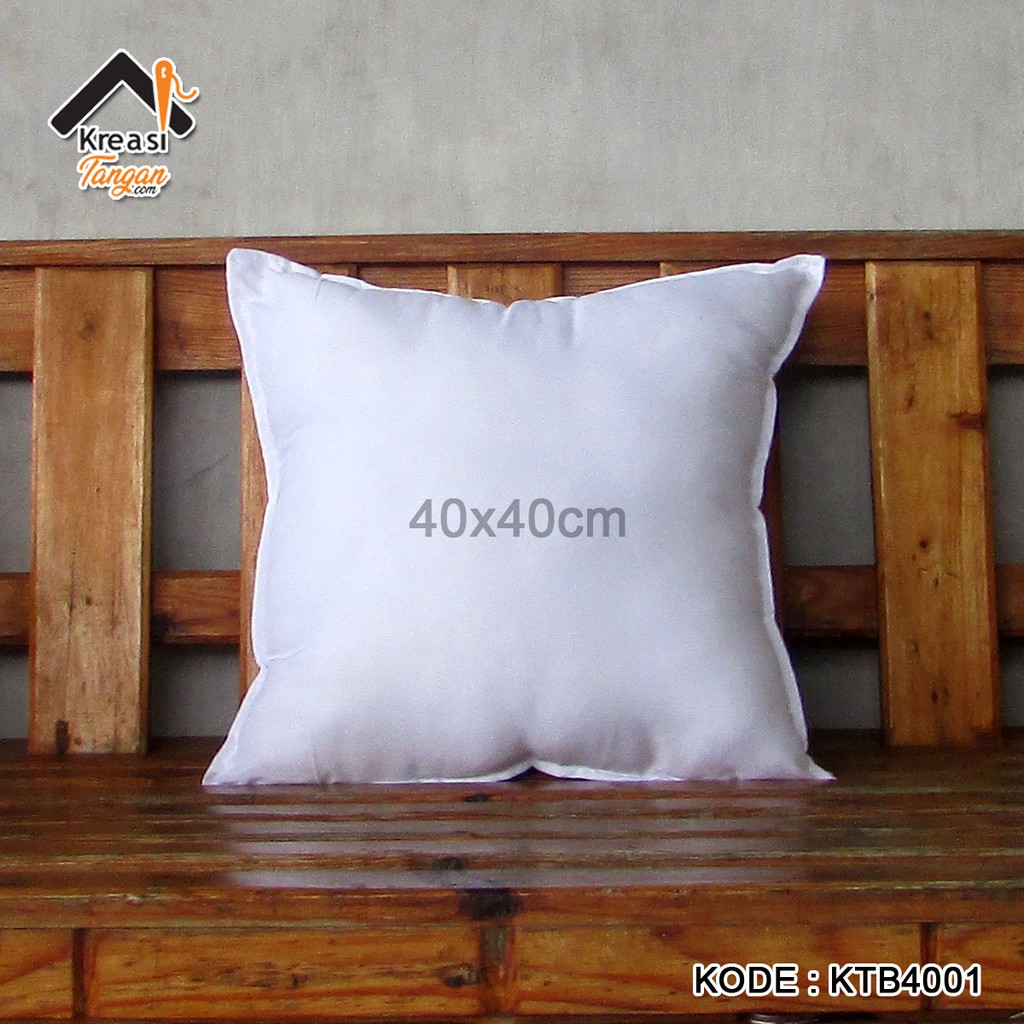 Bantal Sofa Isi Silikon Premium Ukuran 40x40