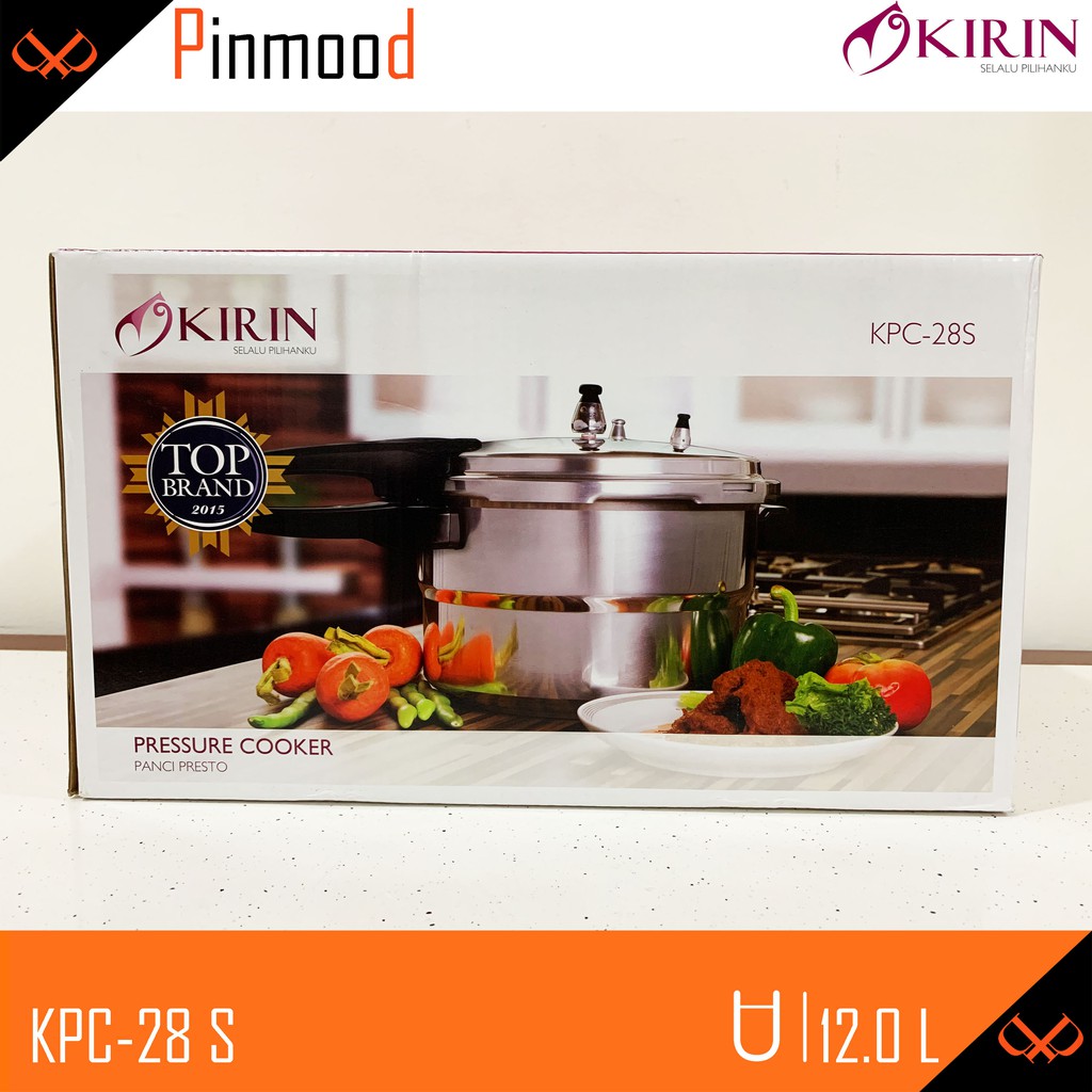 KIRIN PRESTO / PRESSURE COOKER KAPASITAS [12 LITER ] KPC-28S