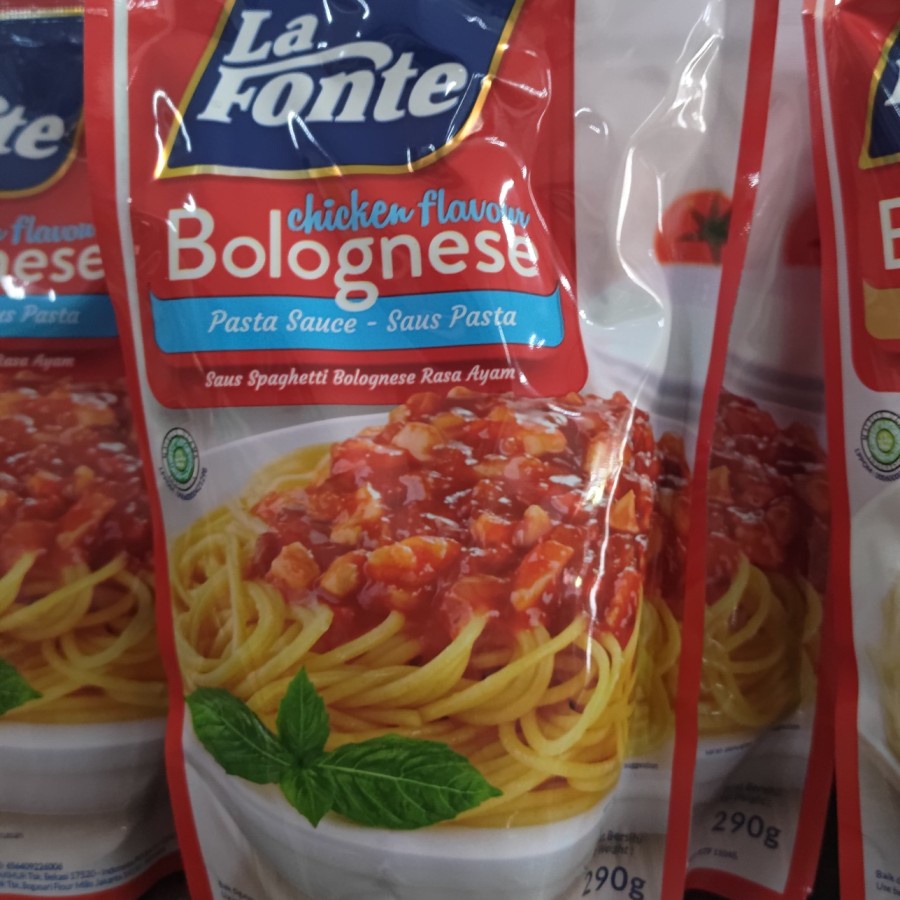 

La fonte spaghetti chicken bolognese 290 gr