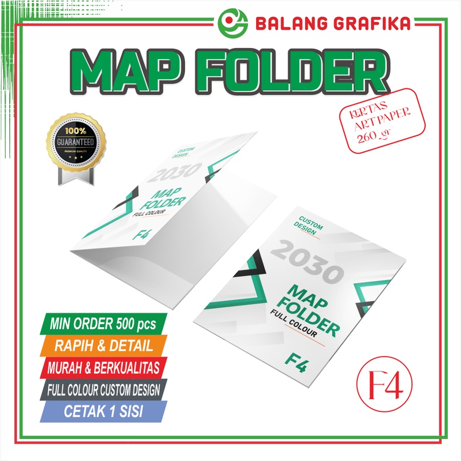 

Cetak Map Folder Custom Rekam Medik Rumah Sakit Klinik Perusahaan Sekolah Kantor ukuran F4