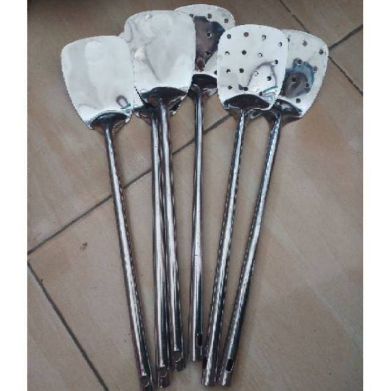 sodet penggorengan/sodet kayu/sodet stainless