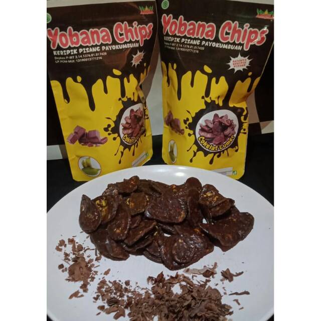 

Keripik pisang cokelat