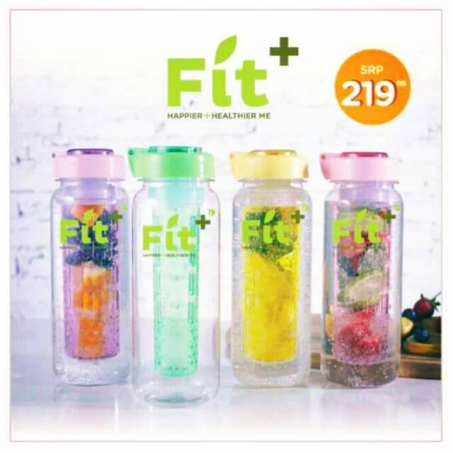 Fitplus infused water bottle