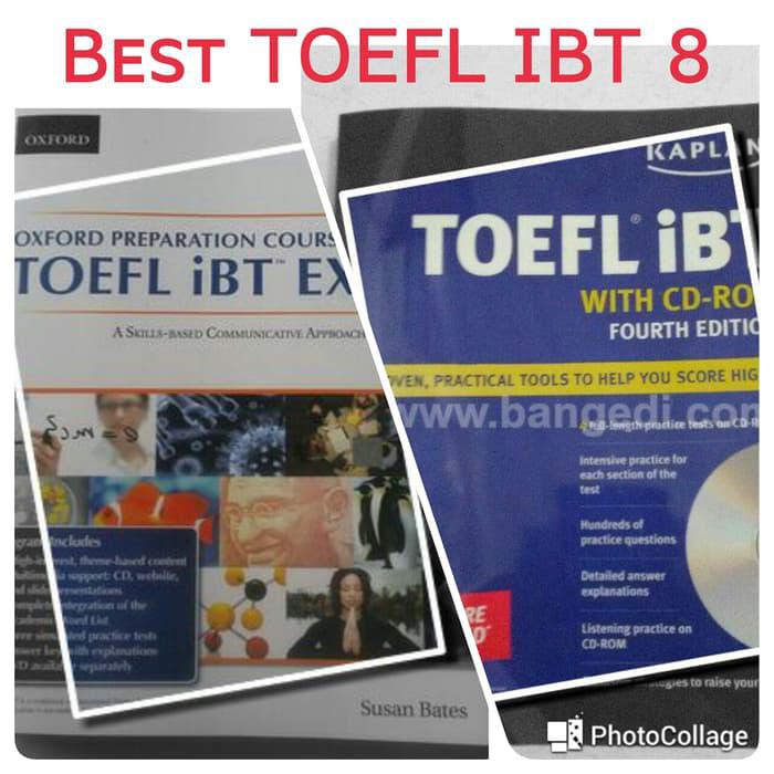 PROMO OXFORD TOEFL IBT & KAPLAN TOEFL IBT (2 BUKU) TERBARU