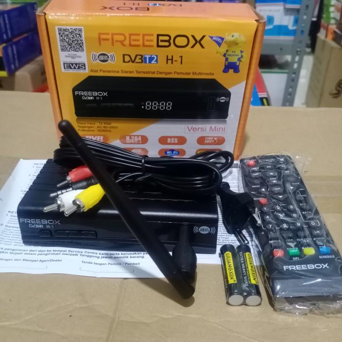 Free Box Dvbt2 H1 Set Top Box Resmi By Evinix