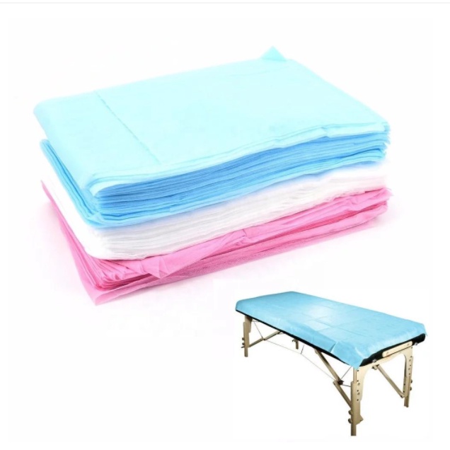 BED SHEET DISPOSABLE/ ALAS SEPREI/ SEPREI SEKALI PAKAI/ ALAS BED EYELASH EXTENSION/ SPA/ PIJIT/ TATAKAN BED RANJANG SPREI Disposable Bed Sheet 1pcs Disposible Alas Bed Facial Massage Bed Sheet Anti Air Dan Non Anti Air - BS1PCS