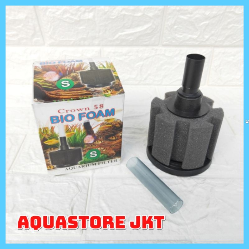 BIO FOAM FILTER AQUARIUM SIZE S CROWN 58