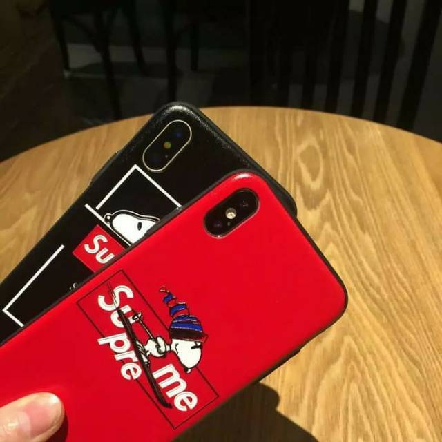 soft Case Snoopy Iphone 6 / 6s / 6+ / 7 / 7+ 8 / x