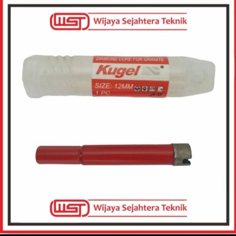 KUGEL Mata Bor Granit Marmer Keramik 12 MM Diamond Core For Granit