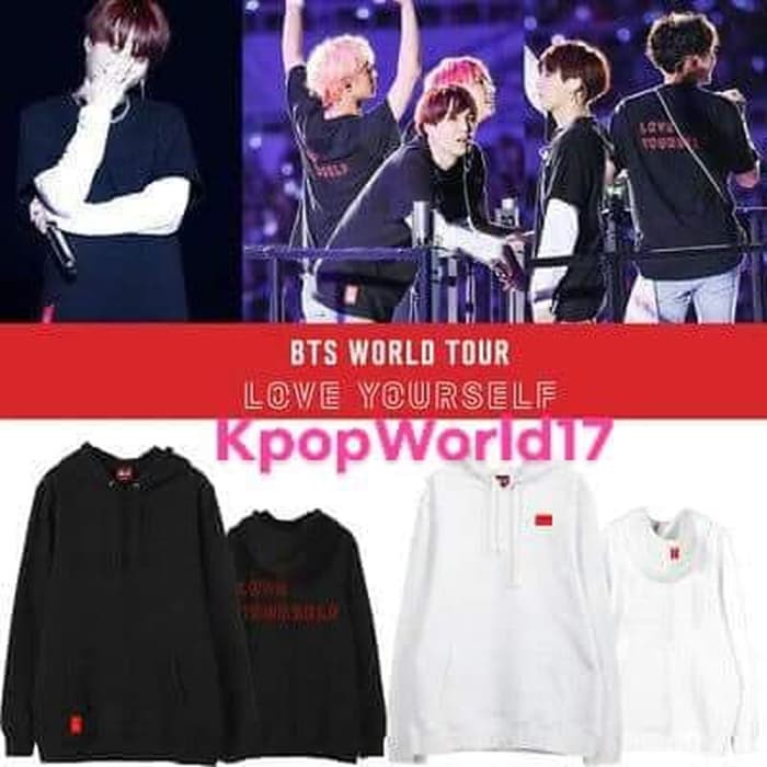 Hoodie bts World tour 2018 -