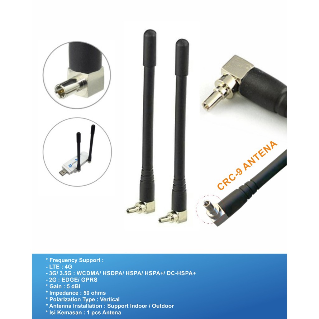 ANTENA MODEM 4G CRC-9 PENGUAT SINYAL