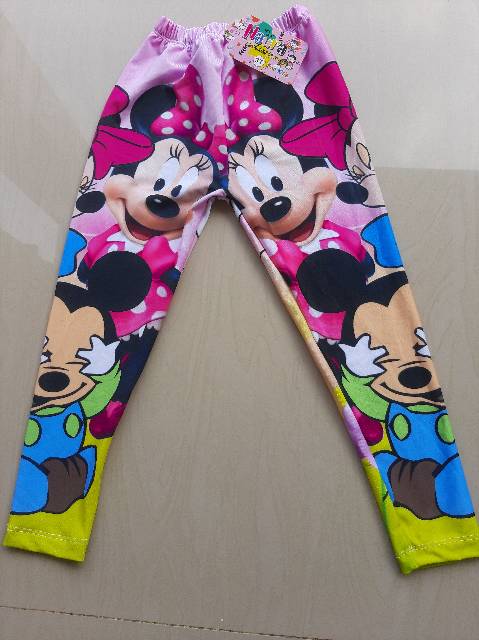 CELANA LEGGING ANAK KEKINIAN || LEGGING PRINTING KARAKTER ANAK USIA 6BLN-5TH