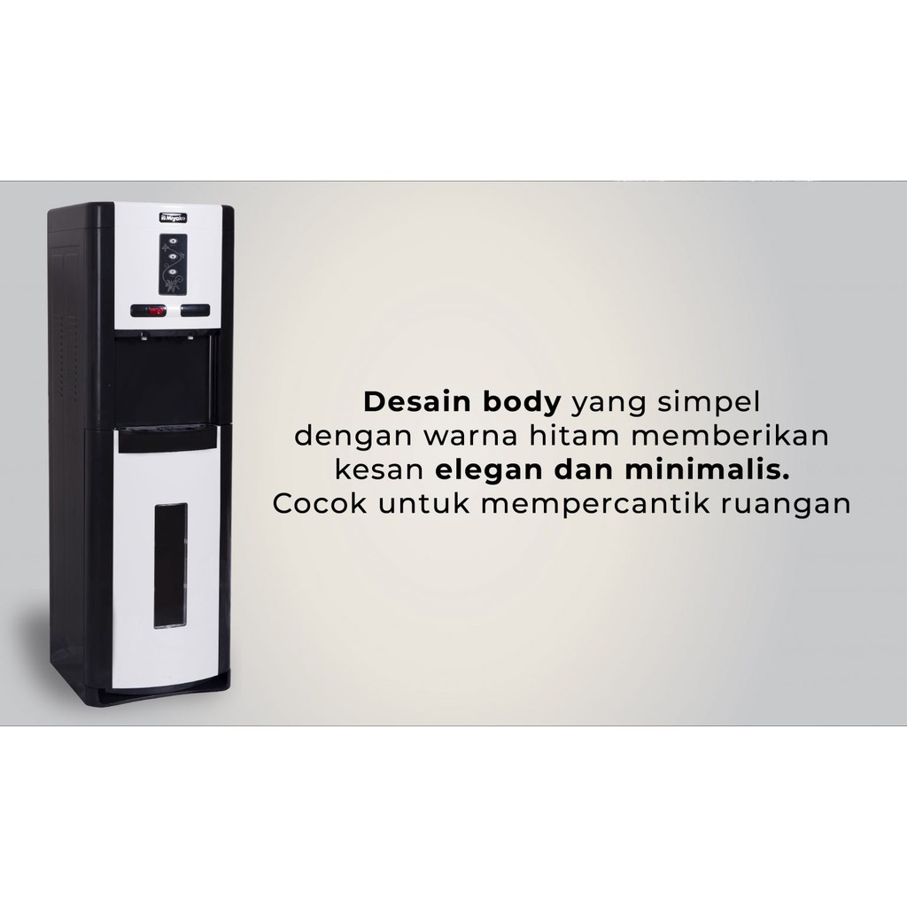 Dispenser Galon Bawah Miyako WDP-300 (Khusus Gosend &amp; Grabexpress)