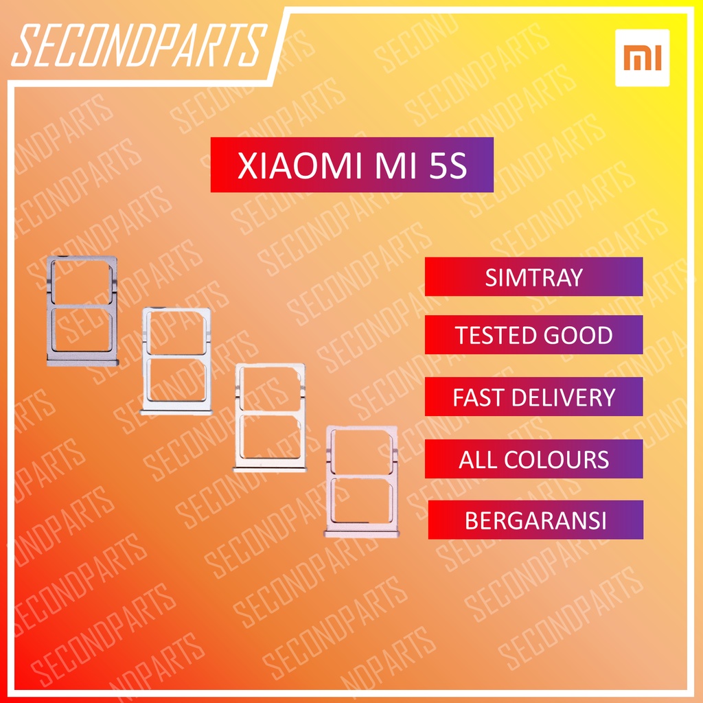 SIM TRAY SLOT SIM LOCK XIAOMI MI5S MI 5S ORIGINAL COPOTAN