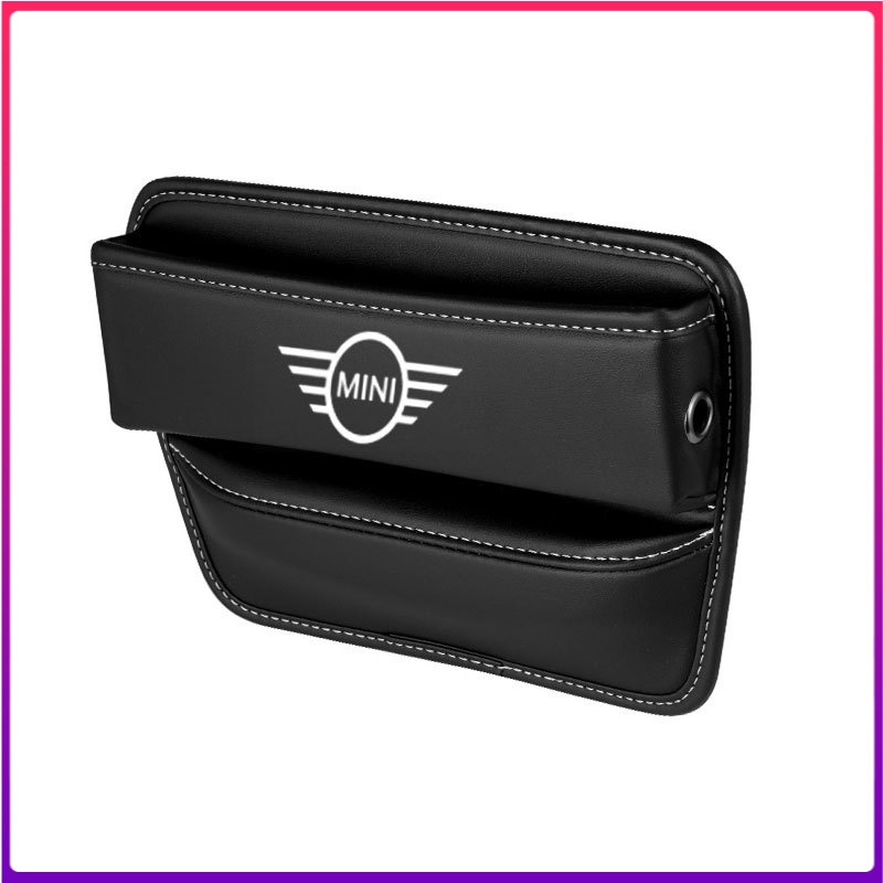Tas Penyimpanan Gap Jok Mobil Bahan Kulit Untuk MIni Cooper S one Clubman Countryman F55 F56