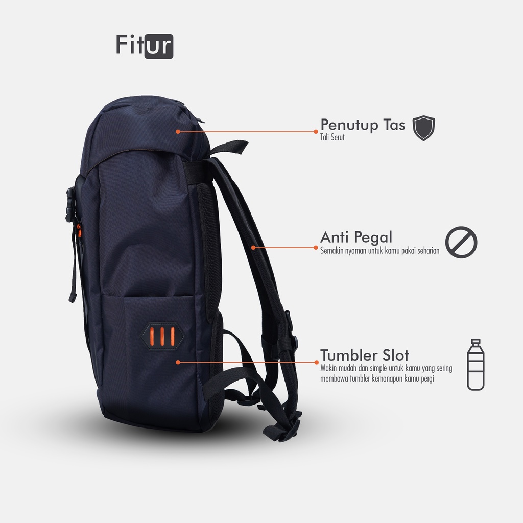 Tas ransel Backpack urban factor - Arxhivo | Tas laptop Pria