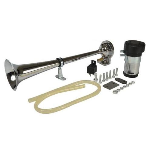 Hella - Klakson Chrome 24V Air Horn 1 Terompet