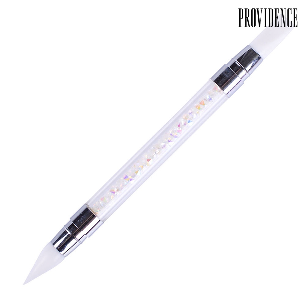 Providence Double Pointed Heads Nail Art Silicone Pencil Rhinestone Beads Studs Picker Tool