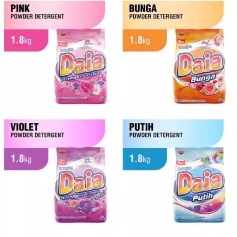 Daia detergen bubuk 1.6 kg