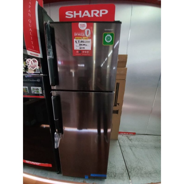 KULKAS SHARP 2 PINTU SJ 326 GC SD