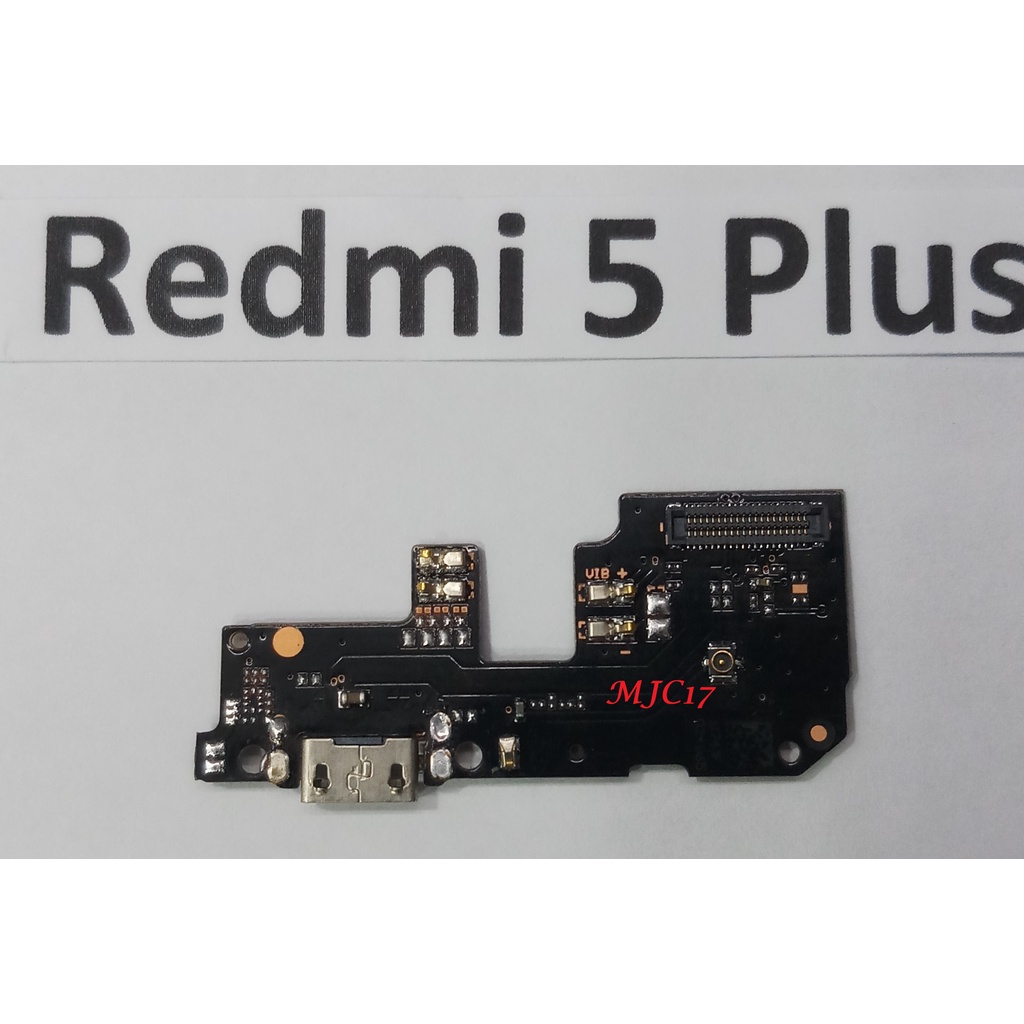 PCB Conector Redmi 5 PLus Flexibel Papan Casan Konektor Charger