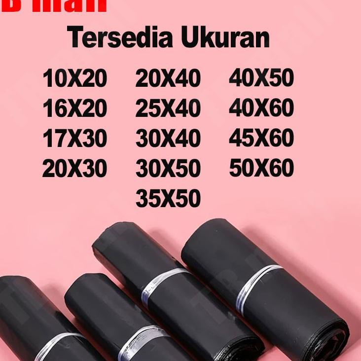 

6CL Kantong Plastik Packing / Plastik Packing Online Polymailer 20x30CM + Lem sekat Anti Plong an Q6