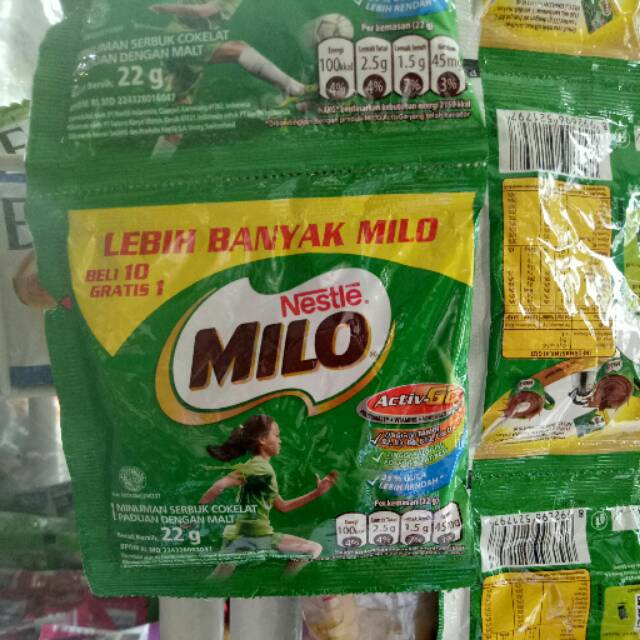 

Milo sachet 22gr