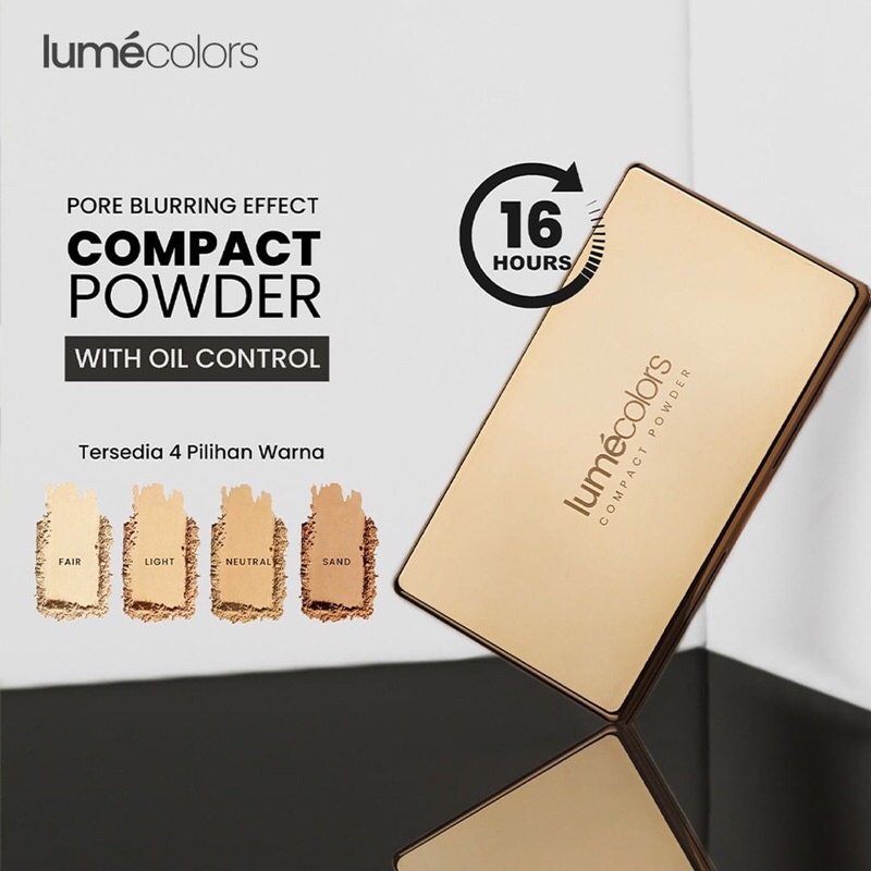 Compact powder Lumecolors