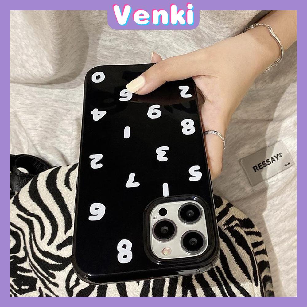 Soft Case Pelindung Kamera Bahan Silikon Warna Hitam Jelly Glossy Tahan Banting Untuk iPhone 13 Pro Max 12 Pro Max 11 7 Plus