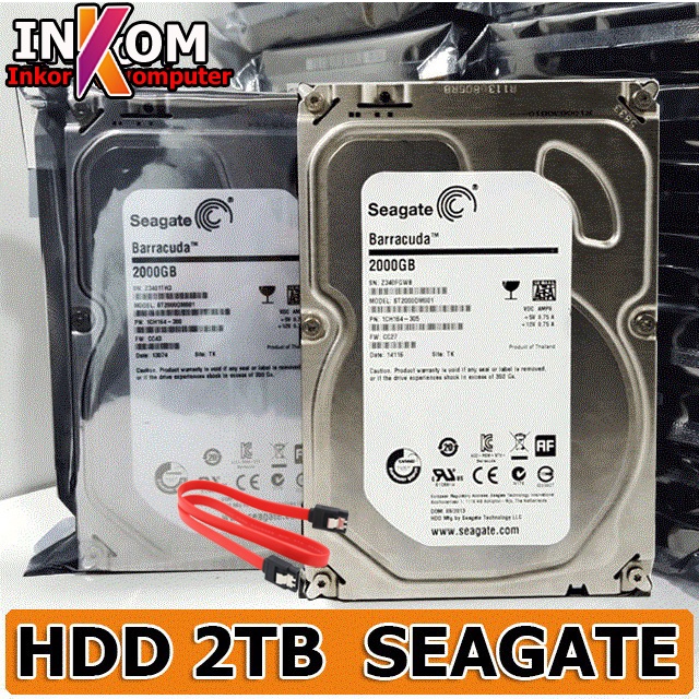 Hardisk HDD 3.5&quot; Seagate 2TB CCTV