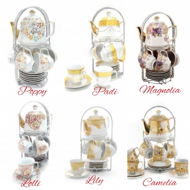 100% ORIGINAL VICENZA Teko / Cangkir / Gelas / Tea Set C78