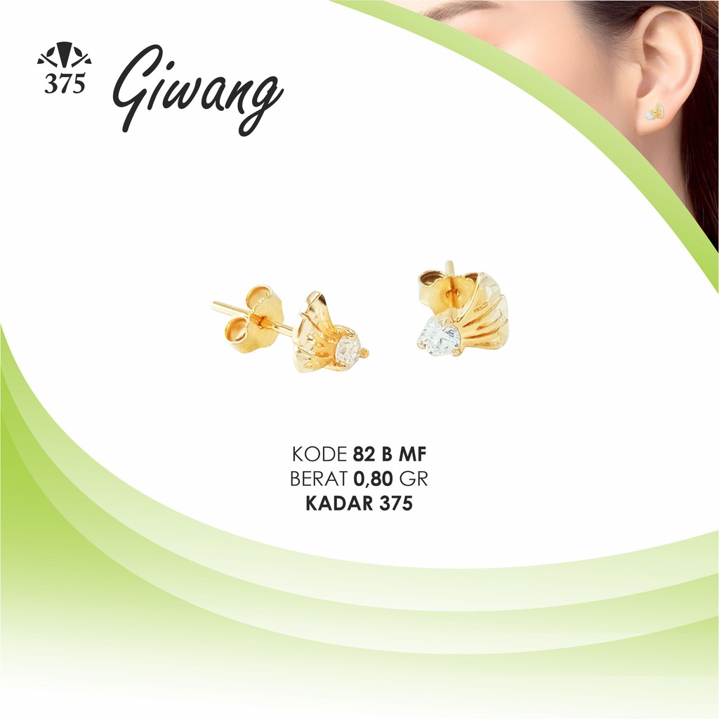 GIWANG EMAS ASLI VARIASI SAYAP 82 B MF KADAR 375