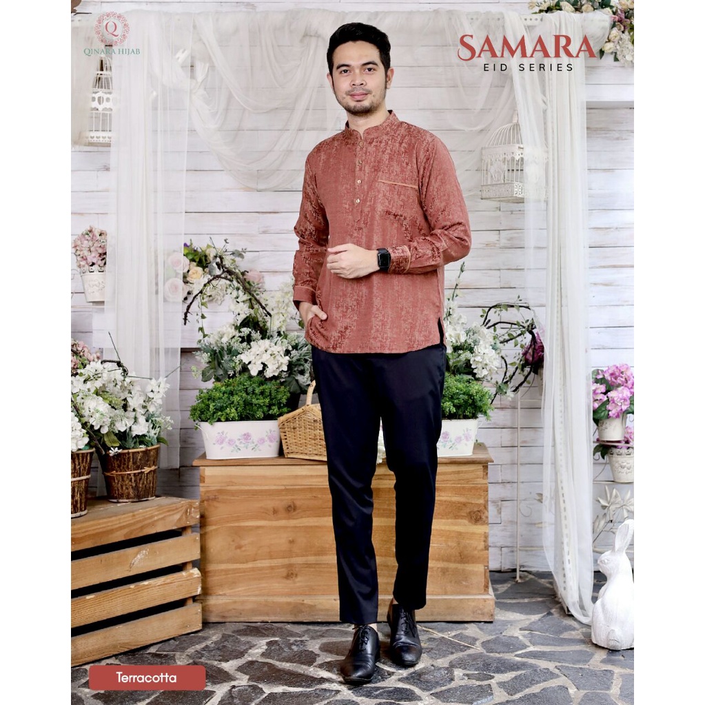 Koko Lengan panjang Samara Eid Series| Baju Pria kekinian Terbaru Promo Sale