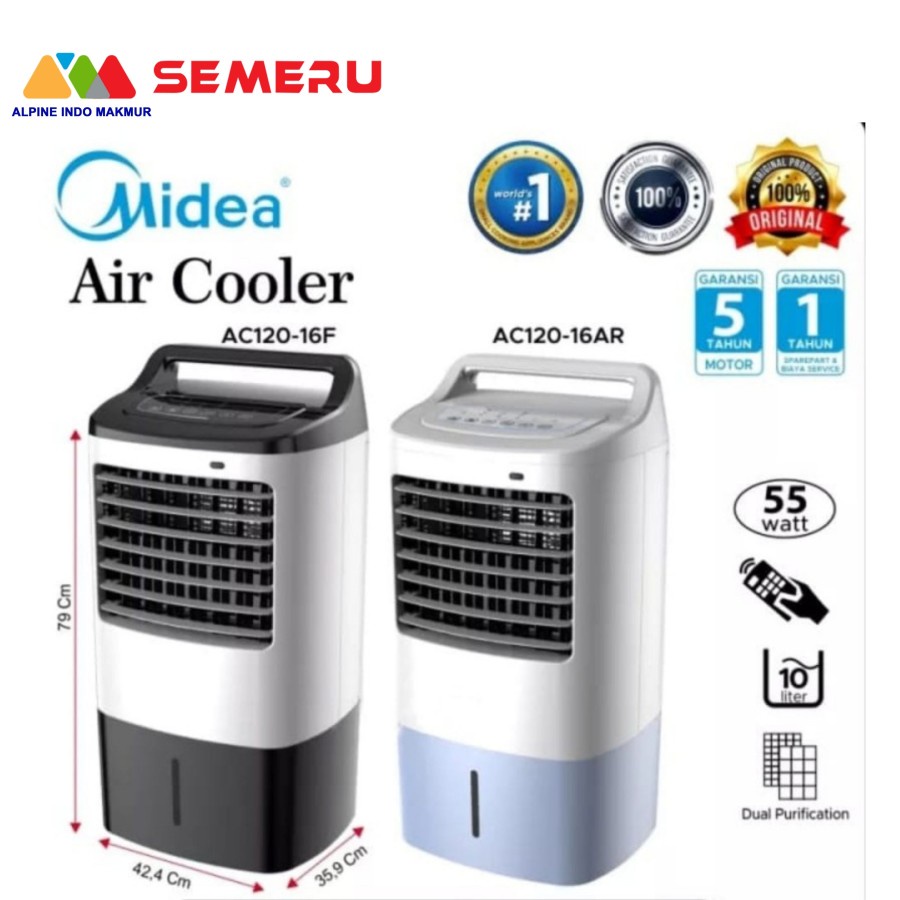 MIDEA Air Cooler AC120-16 (KHUSUS MAKASSAR)