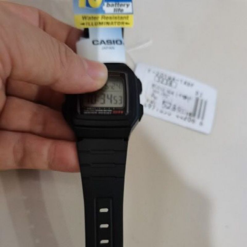 Tali Jam Tangan Casio F-91W F-94W F-105W F91W F94W F105W AW 48 H, F 201 WA